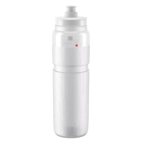 Elite Fly Tex Trinkflasche Fahrradflasche clear 950 ml