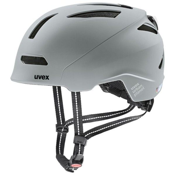 UVEX Planet LED Urban City Fahrradhelm rhino mat 58-61 cm