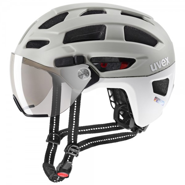 UVEX Finale Visor City Fahrradhelm sand-white 52-57 cm