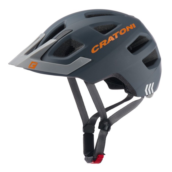 Cratoni Maxster Pro Kinderhelm stone matt 46-51 cm