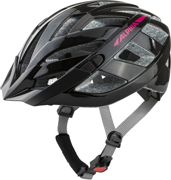 Alpina Panoma 2.0 Touren Fahrradhelm black-pink 52-57 cm