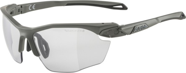 Alpina Twist Five S HR VL+ Fahrradbrille moon-grey