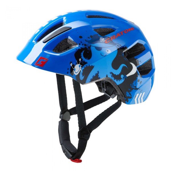 Cratoni Maxster Fahrradhelm Kinderhelm pirate blue