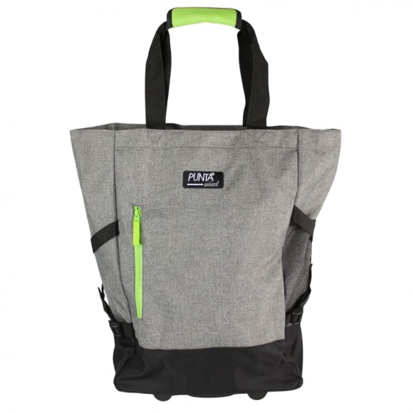 Haberland Laura Fahrrad-Trolley Gepäckträgertasche grau