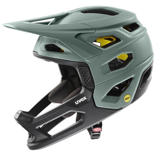 UVEX Revolt MIPS MTB Downhill Fahrradhelm moss grn.-black 57-61 cm