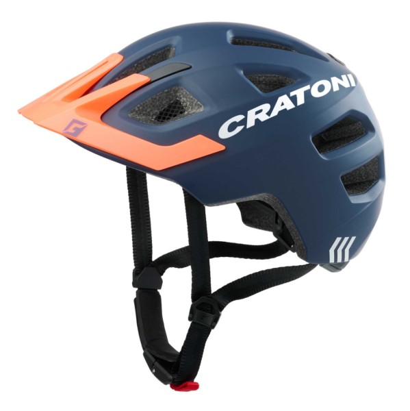 Cratoni Maxster Pro Fahrradhelm Kinderhelm blue-orange