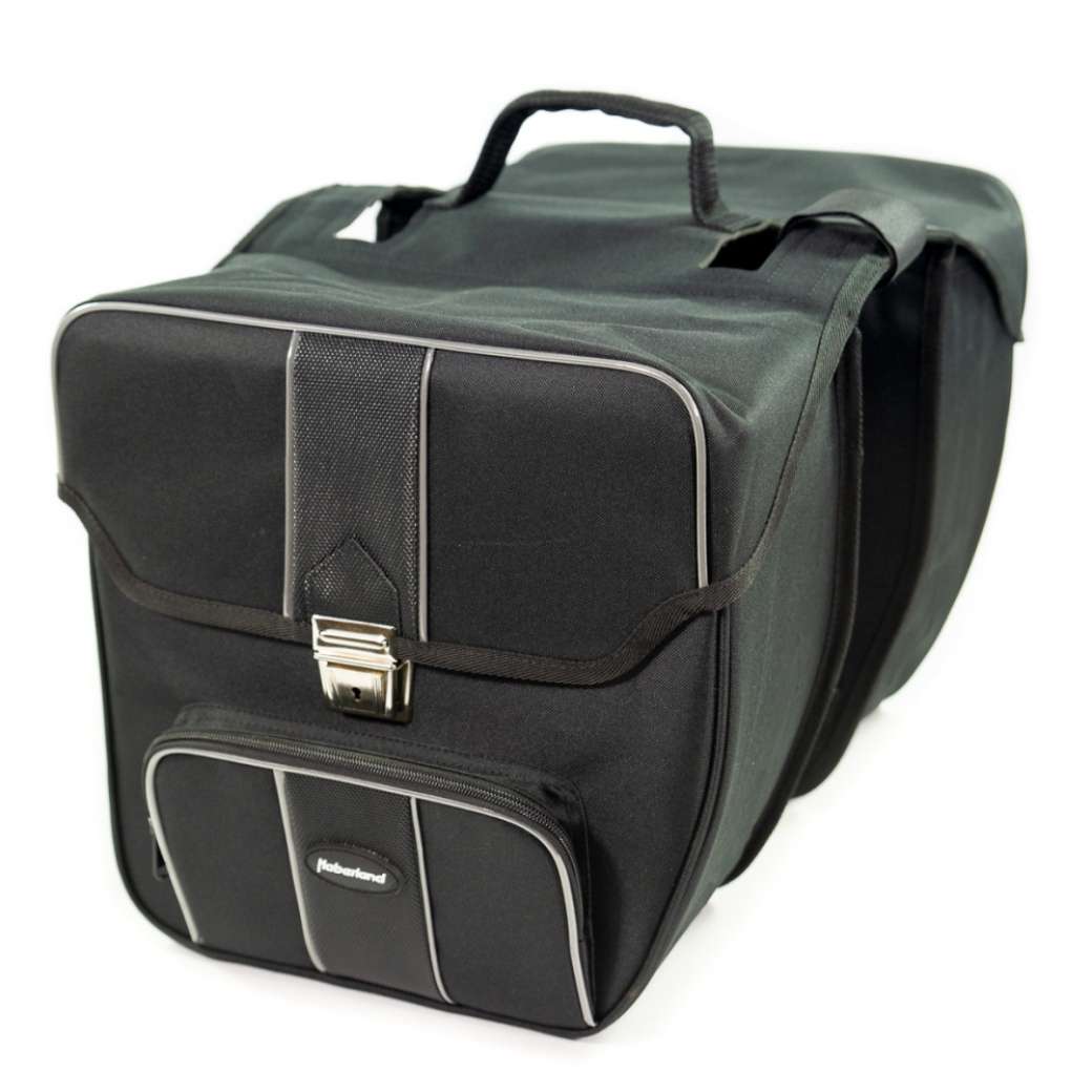 Retro Gepäckträgertasche Doppelt Für Fahrrad Led Produktbild-Vorschau 3