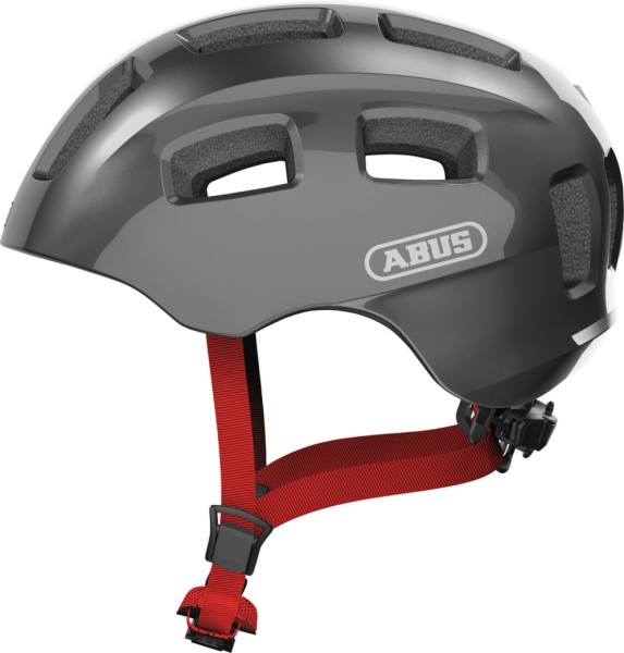 Abus YOUN-I 2.0 Jugend Fahrradhelm sparkling titan 48-54 cm