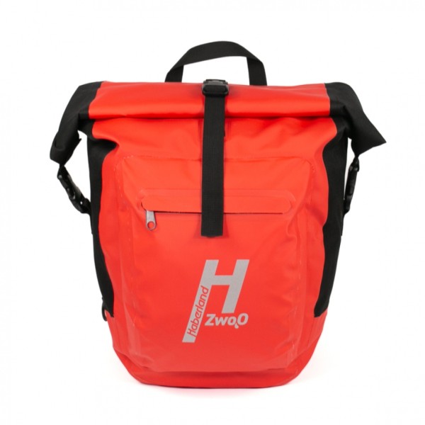 Haberland Bike-Rucksack H2O Gepäckträgertasche rot