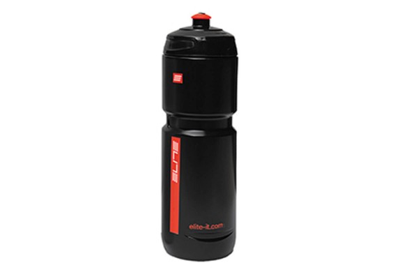 Elite Superloli Trinkflasche Fahrradflasche schwarz 800 ml
