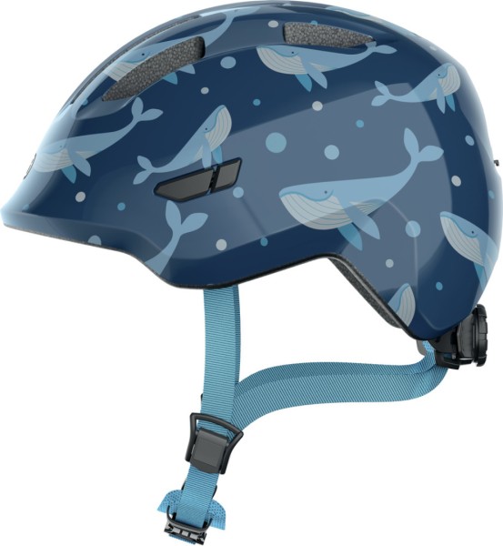 Abus Smiley 3.0 Fahrradhelm Kinderhelm blue whale 50-55 cm