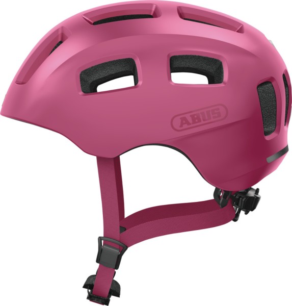 Abus YOUN-I 2.0 Jugend Fahrradhelm mono red 52-57 cm