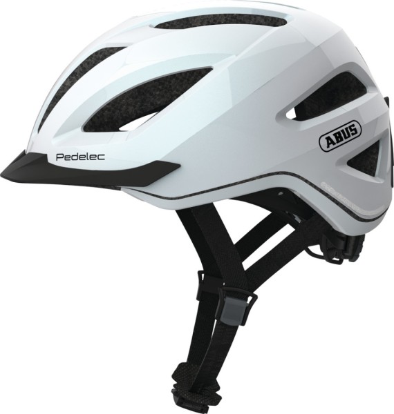 Abus PEDELEC 1.1 City Touren Fahrradhelm pearl white 52-57 cm