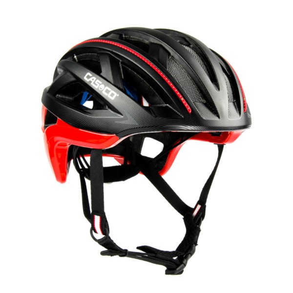 Casco Cuda 2 Strada Urban Sport Fahrradhelm schwarz-rot 59-62 cm