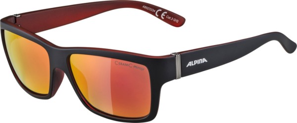 Alpina KACEY Lifestyle Fahrradbrille black-red